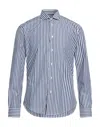 Brian Dales Man Shirt Blue Size 16 Cotton