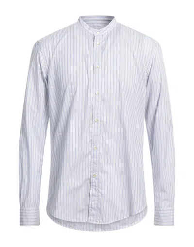 Brian Dales Man Shirt Blue Size 17 Cotton