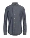 Brian Dales Patterned Shirt In Blue