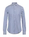 Brian Dales Man Shirt Bright Blue Size 15 ½ Cotton