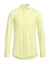 Brian Dales Man Shirt Lime Green Size 17 ½ Polyamide, Elastane