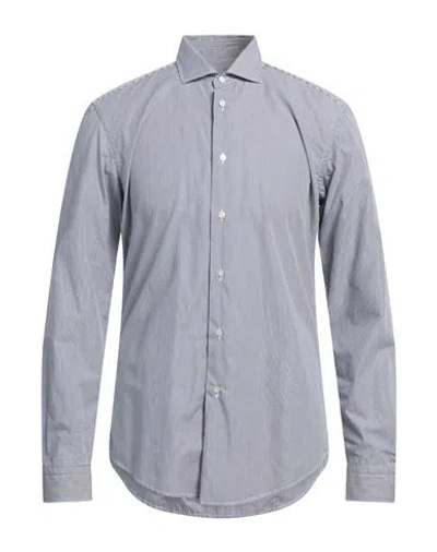 Brian Dales Man Shirt Midnight Blue Size 15 Cotton