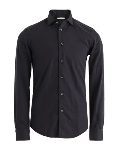 Brian Dales Man Shirt Midnight Blue Size 17 Cotton