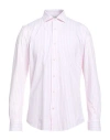 Brian Dales Man Shirt Pink Size 16 Polyamide, Elastane In Pink