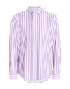 Brian Dales Man Shirt Purple Size 16 ½ Nylon, Elastane In Purple