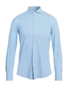 Shop Brian Dales Man Shirt Sky Blue Size 15 ½ Polyamide, Elastane
