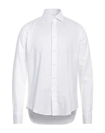 Brian Dales Man Shirt White Size 15 ¾ Cotton