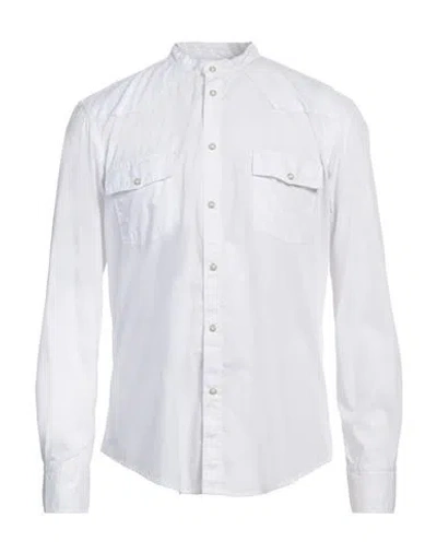 Brian Dales Man Shirt White Size 17 ½ Cotton