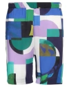 Brian Dales Man Shorts & Bermuda Shorts Blue Size 38 Viscose In Blue