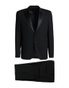 Brian Dales Man Suit Black Size 40 Polyester, Wool, Elastane In Black