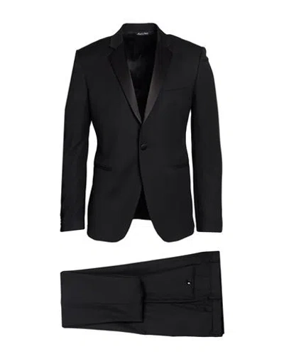 Brian Dales Man Suit Black Size 42 Polyester, Wool