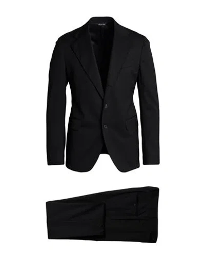 Brian Dales Man Suit Black Size 42 Polyester, Wool, Elastane