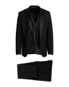 Brian Dales Man Suit Black Size 42 Wool, Polyester, Elastane