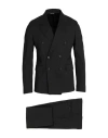 Brian Dales Man Suit Black Size 44 Polyester, Wool, Elastane In Black