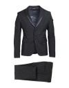 Brian Dales Man Suit Black Size 44 Polyester, Wool, Viscose, Elastane In Black