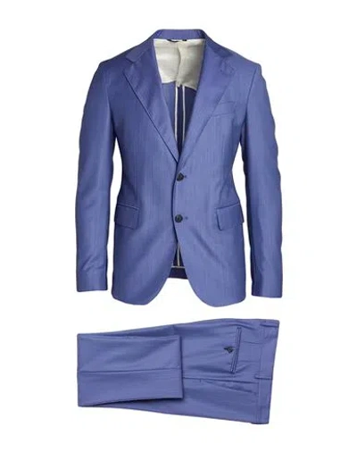 Brian Dales Man Suit Blue Size 38 Wool