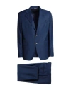 Brian Dales Man Suit Blue Size 44 Wool In Blue