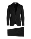 Brian Dales Man Suit Charcoal Size 40 Polyester, Wool, Elastane