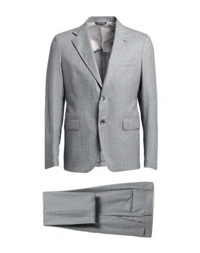Brian Dales Man Suit Grey Size 40 Wool