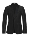 Brian Dales Man Suit Jacket Black Size 42 Wool, Polyester In Black