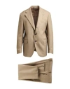 Brian Dales Man Suit Light Brown Size 42 Wool In Gold