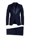 Brian Dales Man Suit Midnight Blue Size 36 Wool, Silk, Elastane
