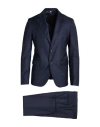 Brian Dales Man Suit Midnight Blue Size 38 Wool In Blue