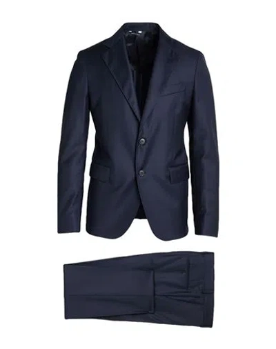 Brian Dales Man Suit Midnight Blue Size 38 Wool
