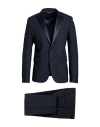 BRIAN DALES BRIAN DALES MAN SUIT MIDNIGHT BLUE SIZE 38 WOOL, POLYAMIDE, ELASTANE