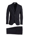 Brian Dales Man Suit Midnight Blue Size 40 Polyester, Wool, Elastane In Blue