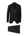 BRIAN DALES BRIAN DALES MAN SUIT MIDNIGHT BLUE SIZE 42 COTTON, SILK