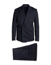 Brian Dales Man Suit Midnight Blue Size 42 Polyester, Wool, Elastane In Blue