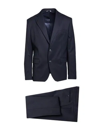 Brian Dales Man Suit Midnight Blue Size 44 Polyester, Wool, Elastane