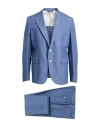 Brian Dales Man Suit Navy Size 38 Wool In Blue
