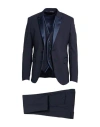 Brian Dales Man Suit Navy Size 44 Wool, Polyester, Elastane