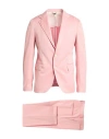 Brian Dales Man Suit Pink Size 42 Wool In Pink