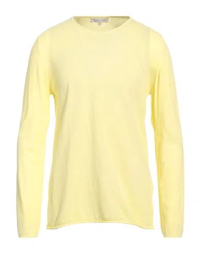 Brian Dales Man Sweater Yellow Size Xl Organic Cotton