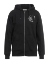 Brian Dales Man Sweatshirt Black Size Xl Cotton, Polyester In Black