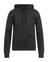Brian Dales Man Sweatshirt Charcoal Size M Cotton In Black