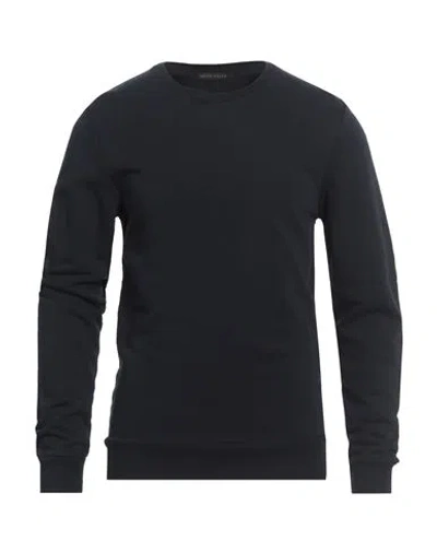 Brian Dales Man Sweatshirt Midnight Blue Size Xl Cotton In Black