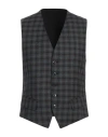 Brian Dales Man Tailored Vest Lead Size 44 Wool In Grey