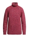 Brian Dales Man Turtleneck Fuchsia Size Xl Acrylic, Mohair Wool, Polyamide