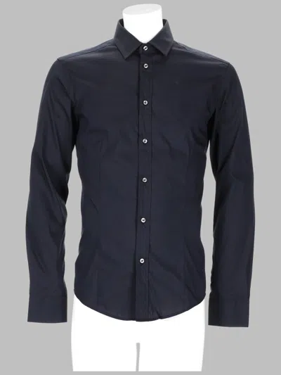 Brian Dales Men's Cotton Blend Button-up Shirt In Blue