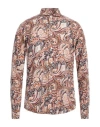 Brian Dales Natural Low Impact Man Shirt Rust Size 17 Cotton In Brown