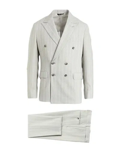 Brian Dales Natural Low Impact Man Suit Light Grey Size 42 Wool In Gray