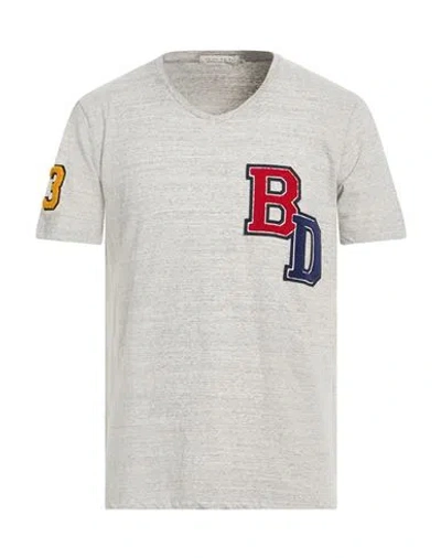 Brian Dales Natural Low Impact Man T-shirt Light Grey Size Xl Cotton In Gray