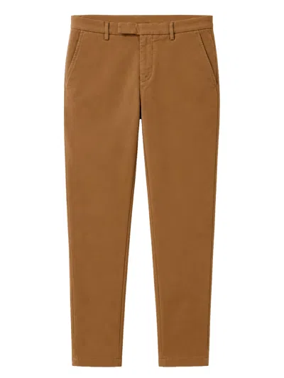 Brian Dales Pantalone In Cotone In Brown