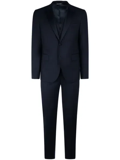 Brian Dales Single-breasted Suit In Blue