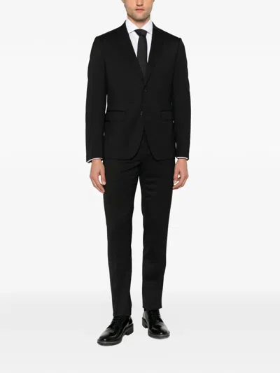 Brian Dales Single-breasted Suit In Black