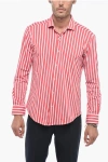 Brian Dales Stretchy Shirt With Striped Pattern